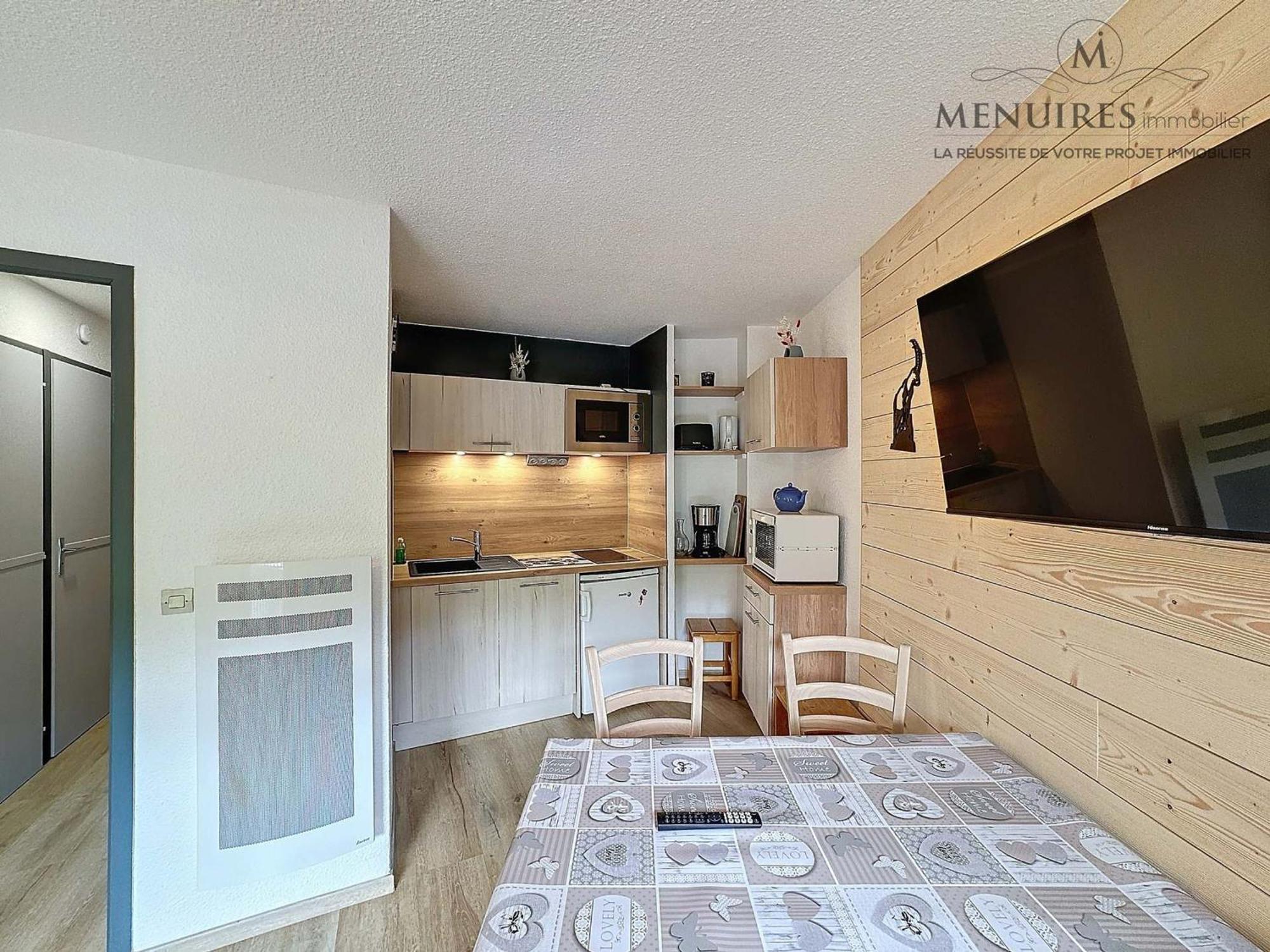 Studio + Cabine 4 Pers, 24M² - Les Bruyeres, Ski Aux Pieds, Residence Carlines II - Fr-1-178-106 Сен-Мартен-де-Бельвиль Экстерьер фото