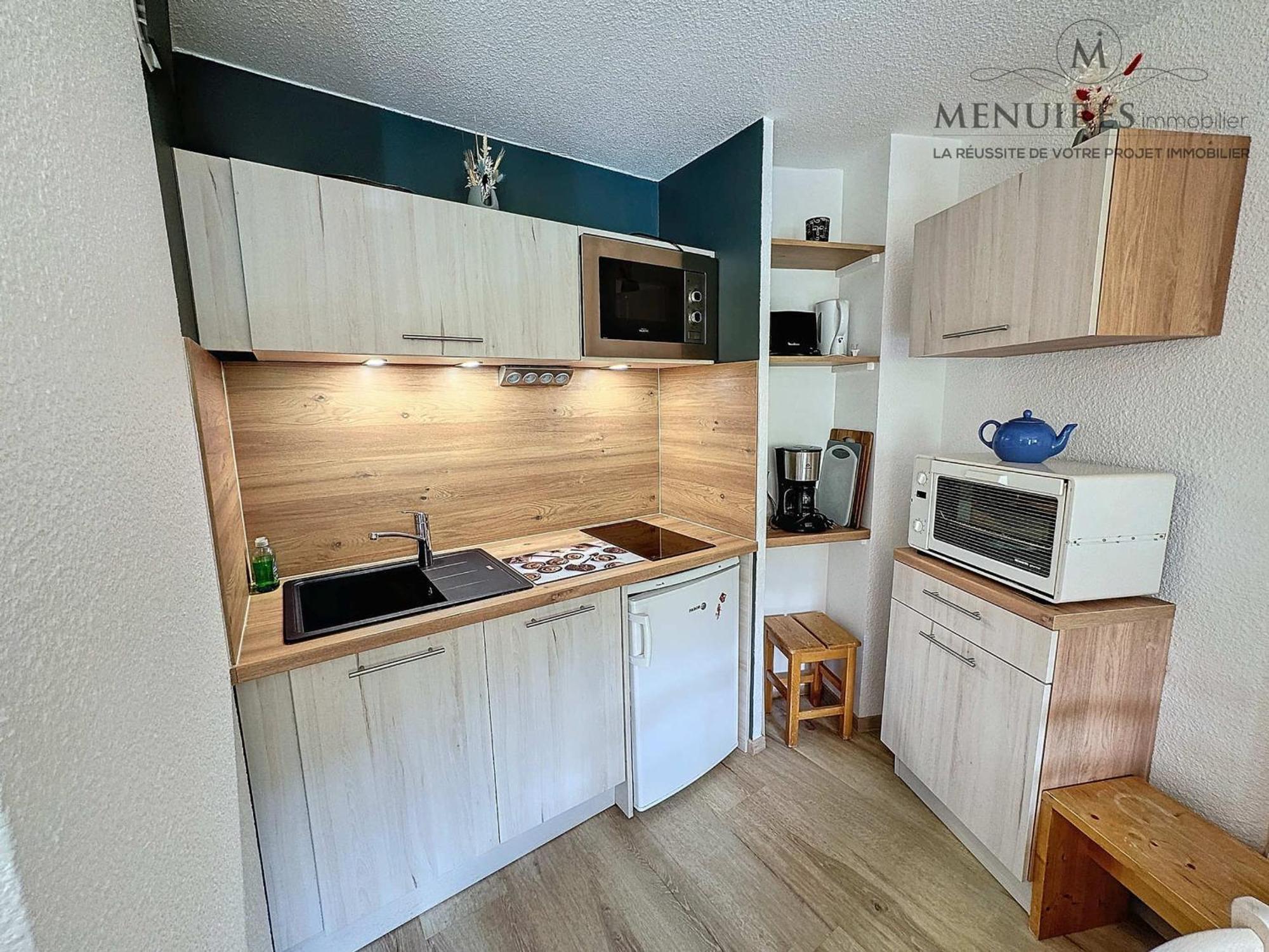 Studio + Cabine 4 Pers, 24M² - Les Bruyeres, Ski Aux Pieds, Residence Carlines II - Fr-1-178-106 Сен-Мартен-де-Бельвиль Экстерьер фото